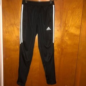 𝅺Adidas tiro 17 black track pants kids Small 10 youth